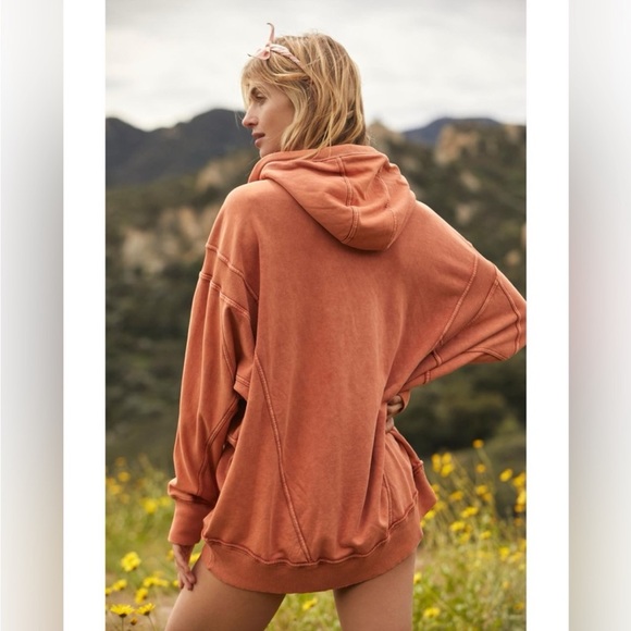 NWOT Free People movement All Your Love Solid Hoodie - Picture 8 of 16